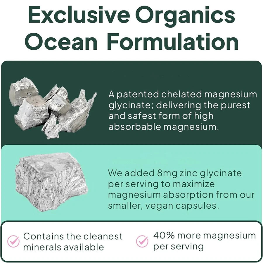 Exclusive Organics Dead Sea Magnesium suppliers