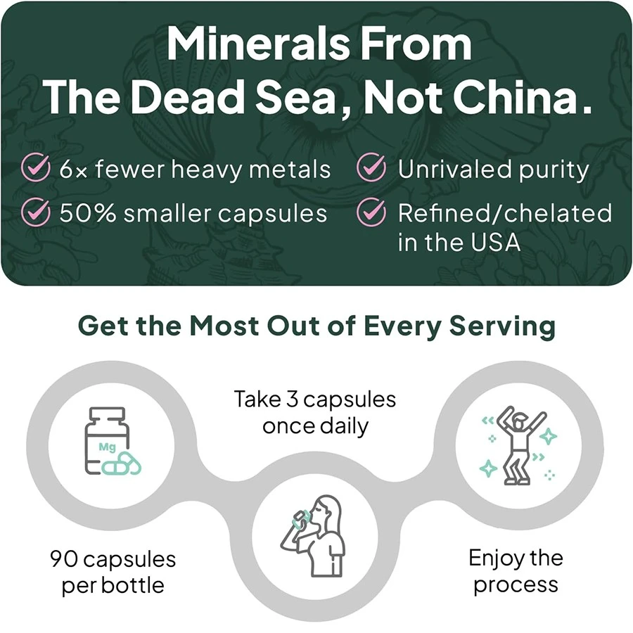 Exclusive Organics Dead Sea Magnesium best