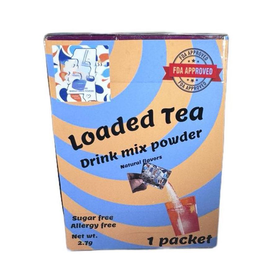 Loaded Tea Natūralus gaivus gėrimų mišinio milteliai