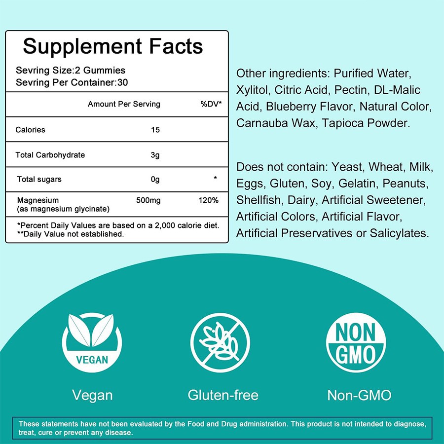 Magnesium Glycinate Gummies: Nature’s Soothing Support For Sleep, Muscles, And Wellness high quality Magnesium Glycinate Gummies: Nature’s Soothing Support For Sleep, Muscles, And Wellness high quality