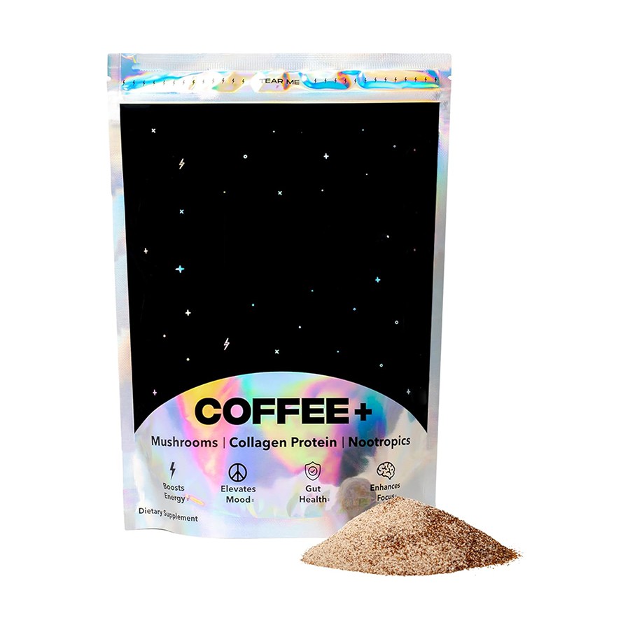 Grybų kavos maistinių medžiagų mišinys