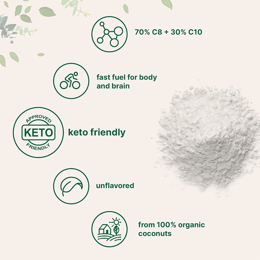 Organic MCT Oil Powder With Prebiotic Fiber best