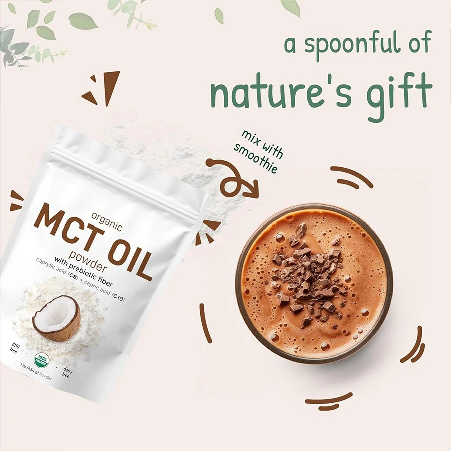 Organic MCT Oil Powder With Prebiotic Fiber factory