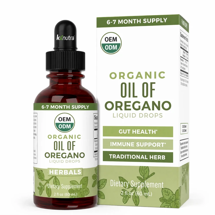 Organic Oil Of Oregano Liquid Drops