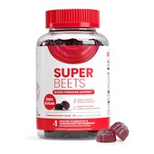 „Superbeets Heart Gummies“ - nulis cukraus