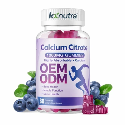 Calcio Citrate 1000MG Gummies Focused Wellness
