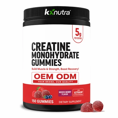 Kreatino monohidrato gumos raumenų augimas
