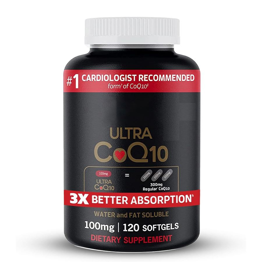 „Ultra CoQ10“ ​​dietinis papildymas Širdies energijos palaikymo aukso standartas